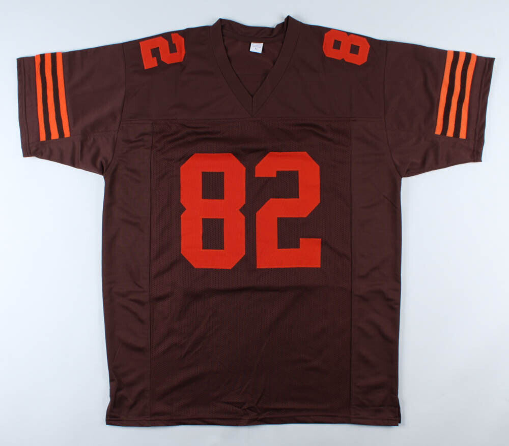 Ozzie Newsome Signed Cleveland Browns Color Rush Jersey (JSA COA) HOF Tight End