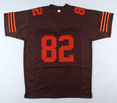 Ozzie Newsome Signed Cleveland Browns Color Rush Jersey (JSA COA) HOF Tight End