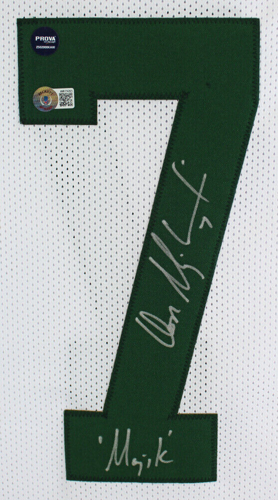Don Majkowski Signed Green Bay Packers Jersey Inscribed "Magik" (Beckett COA) QB