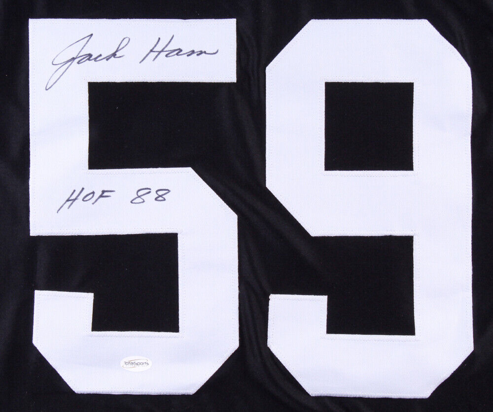 Jack Ham Signed Pittsburgh Steelers Career Stat Jersey Inscribed "HOF 88" (TSE)