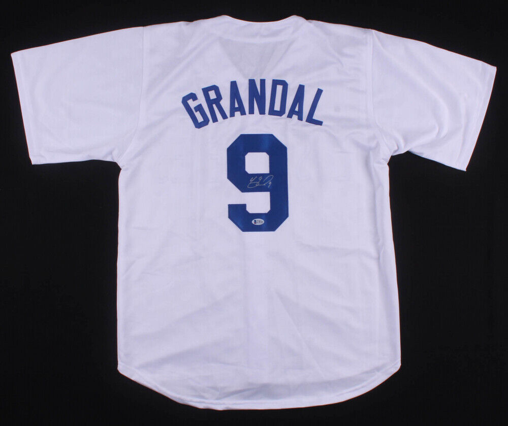 Yasmani Grandal Signed Los Angeles Dodgers Jersey (Beckett) 2015 AllStar Catcher