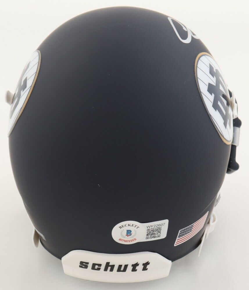 Chase Claypool Signed Notre Dame Fighting Irish Mini Helmet (Beckett) Bears W.R.