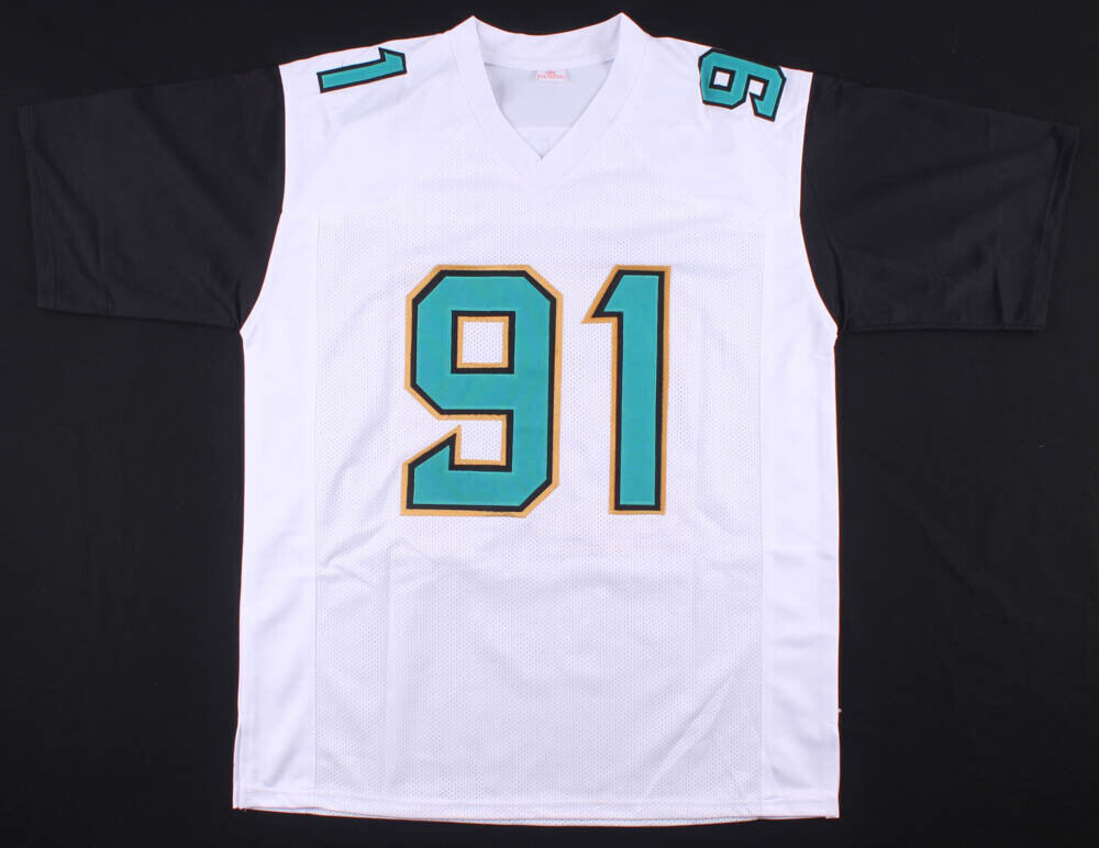 Yannick Ngakoue Signed Jaguars Jersey (PSA COA) Jacksonville 2016 3rd Round Pck