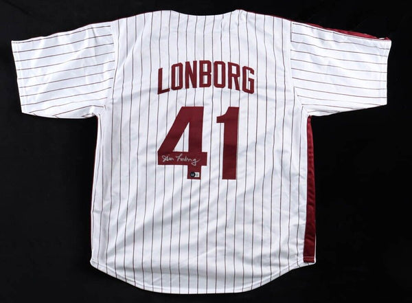 Jim Lonborg Signed Boston Red Sox Jersey Inscribed CY Young '67 (Beckett)
