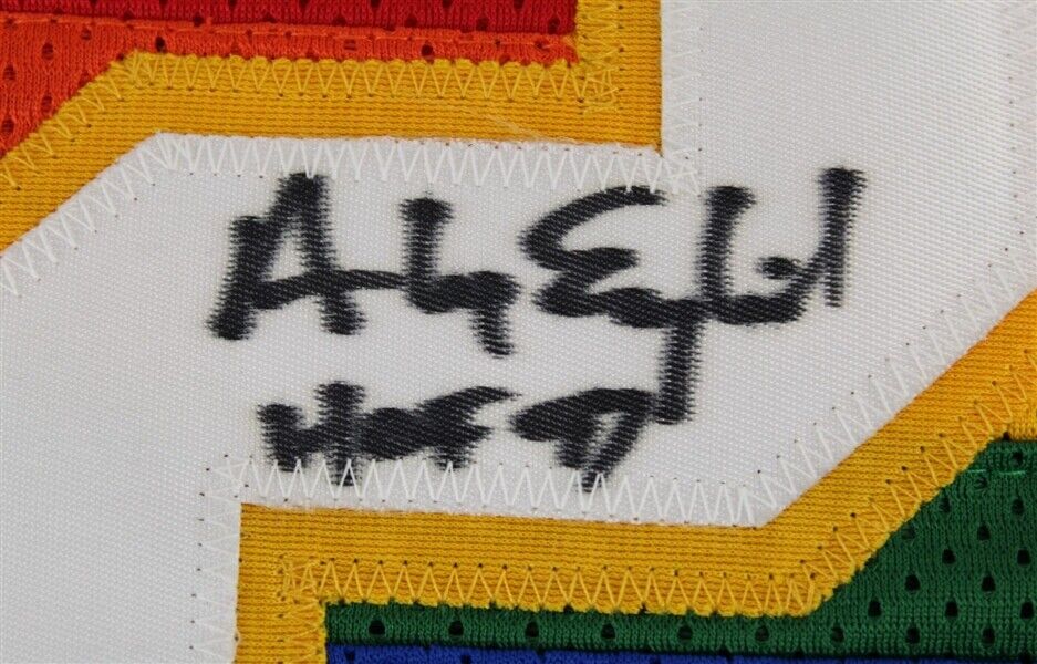 Alex English Signed Denver Nuggets Jersey (PSA COA) 8xNBA All-Star (1982–1989)