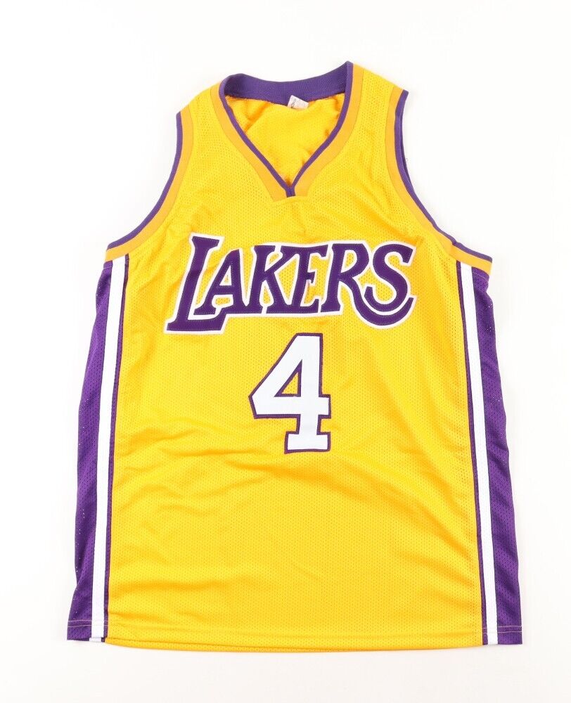 Alex Caruso Signed Los Angeles Lakers Yellow Jersey (PSA COA) 2020 NBA Champion