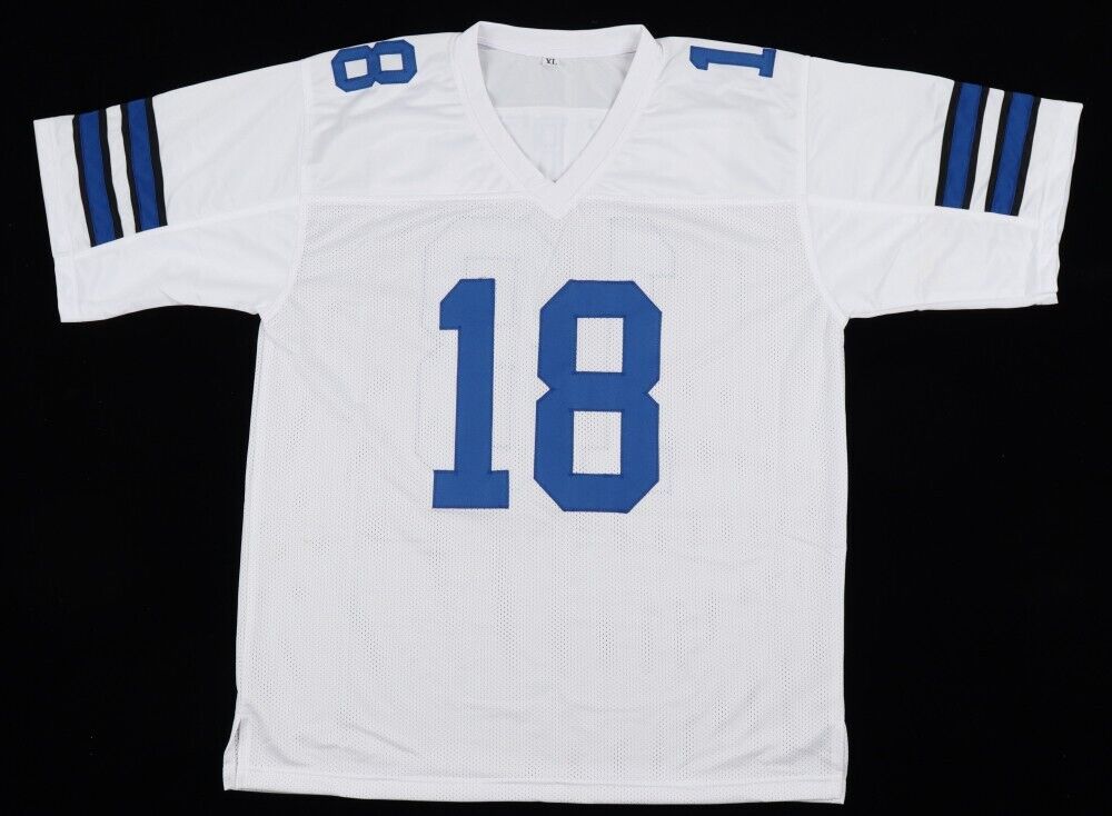 Jalen Tolbert Signed Cowboys Jersey (Beckett) Dallas 2022 3rd Round Draft Pck WR