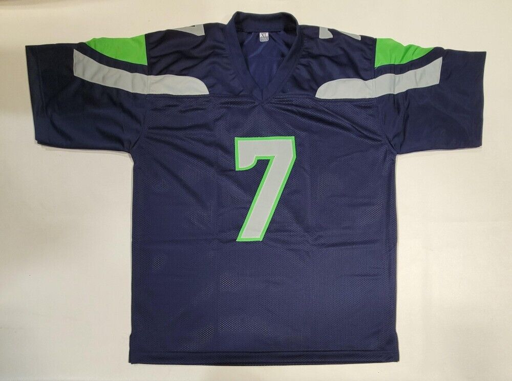 Geno Smith Signed Seattle Seahawks Jersey (Players Ink)2022 Pro Bowl Quarterback