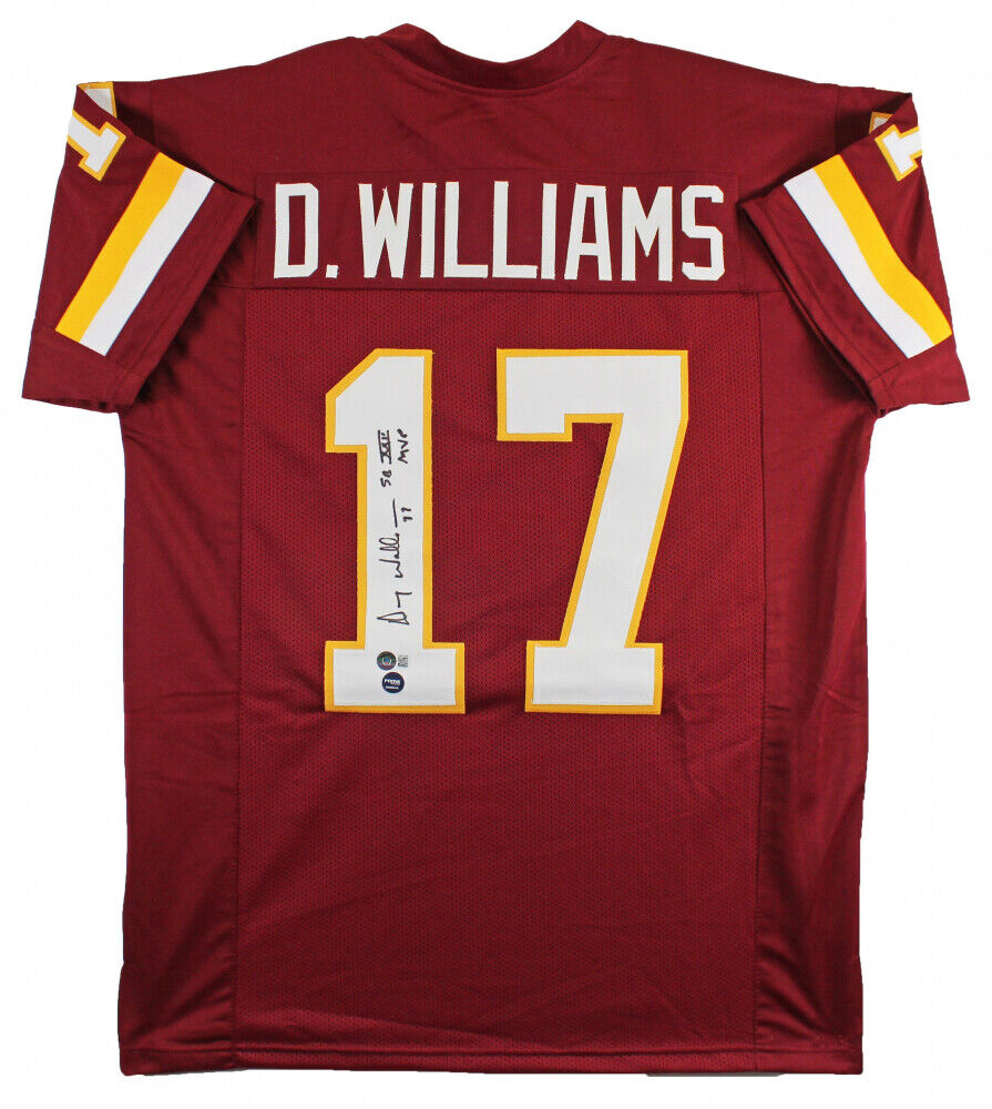 Doug Williams Signed Washington Redskin Jersey Inscribed "SB XXII MVP" (Beckett)