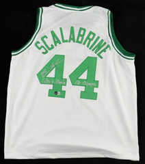Brian Scalabrine Signed Boston Celtics Jersey "08 Champs & White Mamba" Beckett