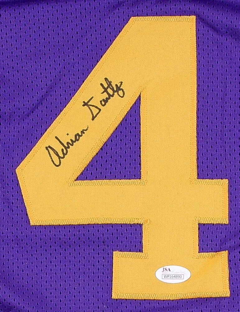 Adrian Dantley Signed Utah Jazz Jersey (JSA COA) NBA Rookie of the Year (1977)