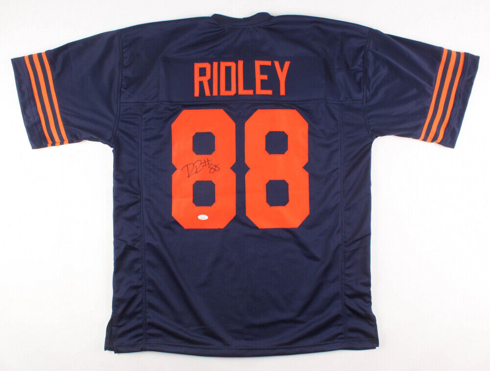 Riley Ridley Signed Chicago Bears Jersey (JSA COA) 2019 4th Rd Pick / Georgia WR