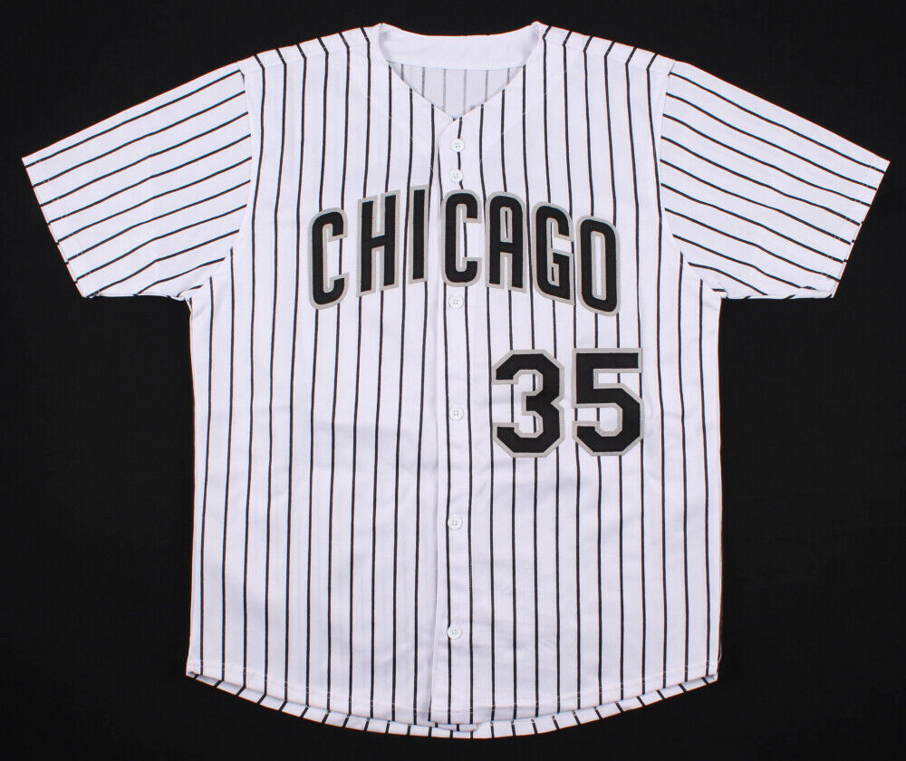 Frank Thomas Signed White Sox Jersey (JSA COA) The Big Hurt / 500 HR Club Member