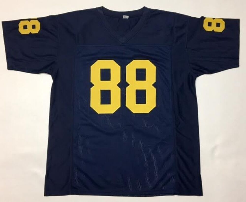 Jake Butt Signed Michigan Wolverines Jersey (JSA COA) Starting Tight End