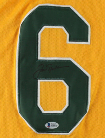 Jack Nicklaus Signed #6 Jersey (Beckett LOA) Comemorate His 6 Masters Wins