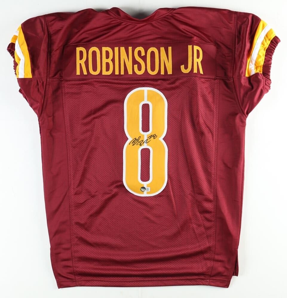 Brian Robinson Signed Washington Commander / Redskins Pro Cut Jersey (Beckett)