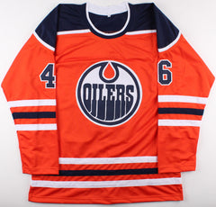 Pontus Aberg Signed Oilers Home Jersey (Beckett) Playing career 2012–present
