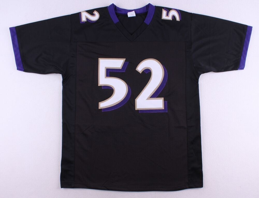 Ray Lewis Signed Ravens Jersey (JSA Holo) 13xPro Bowl L.B. / 2xSuper Bowl Champ
