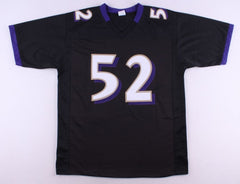 Ray Lewis Signed Ravens Jersey (JSA Holo) 13xPro Bowl L.B. / 2xSuper Bowl Champ