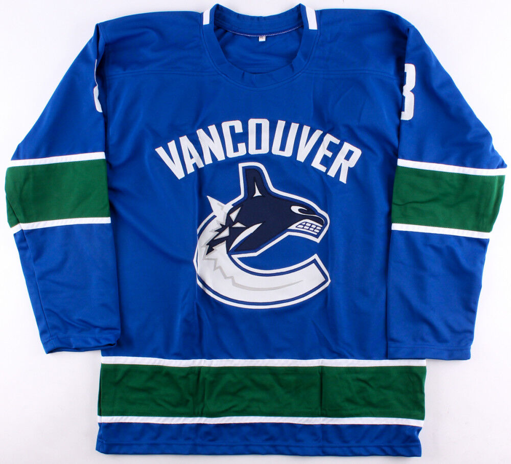 Christopher Tanev Signed Canucks Jersey (Becket COA) Veteran Vancouver defense