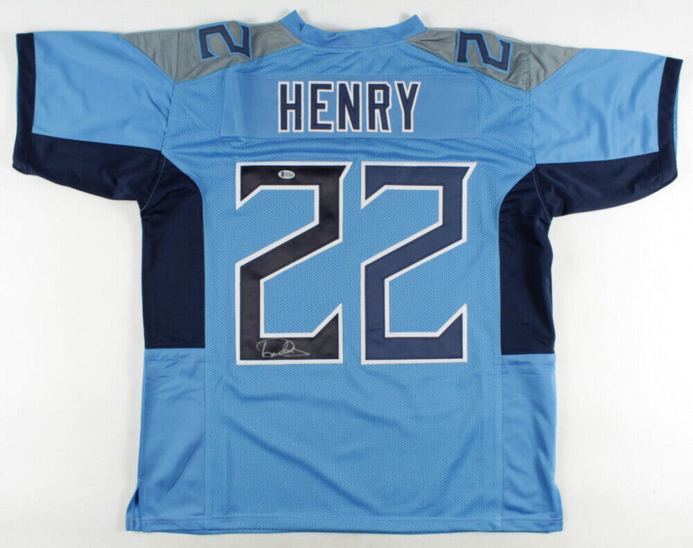 Derrick Henry Signed Tennessee Titans Jersey (Beckett COA) Alabama Star RB