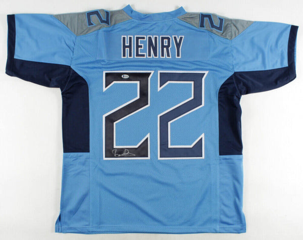 Derrick Henry Signed Tennessee Titans Jersey (Beckett COA) Alabama