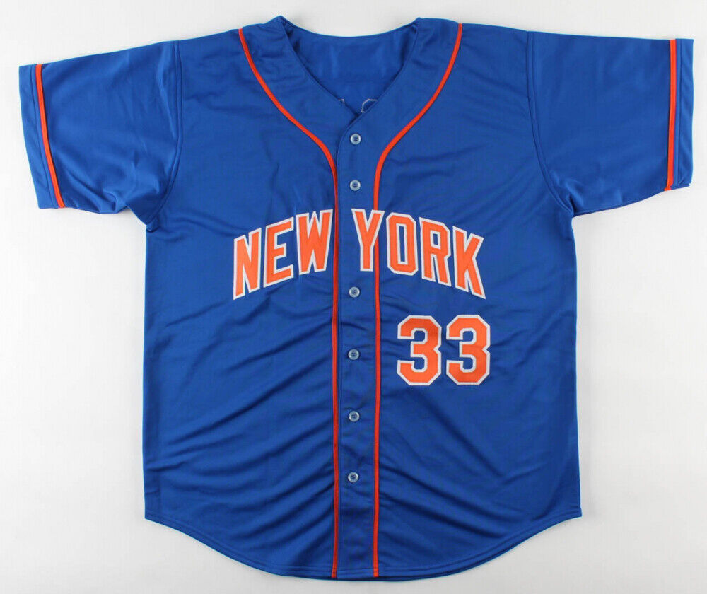 James McCann Signed New York Mets Jersey (Beckett COA) 2019 All Star Catcher