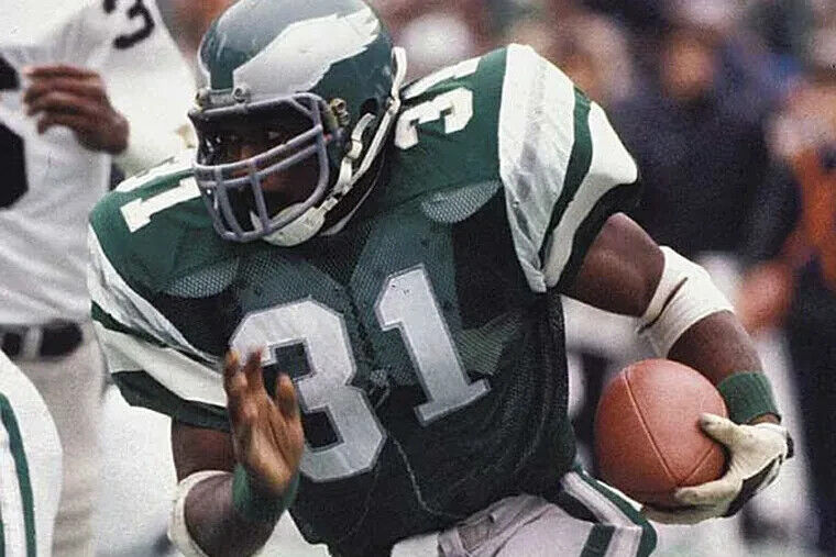 Wilbert Montgomery Signed Philadelphia Eagles Jersey Inscribed HOF 1987 JSA COA