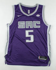 De'Aaron Fox Signed Sacramento Kings Custom Jersey (PSA/DNA Hologram)