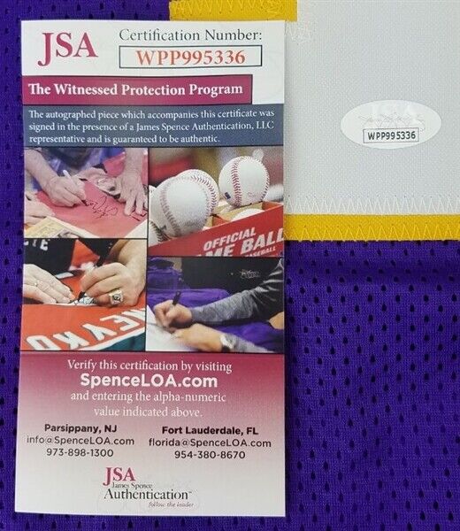 Daunte Culpepper Signed Minnesota Vikings Jersey (JSA COA) U.C.F. Quarterback