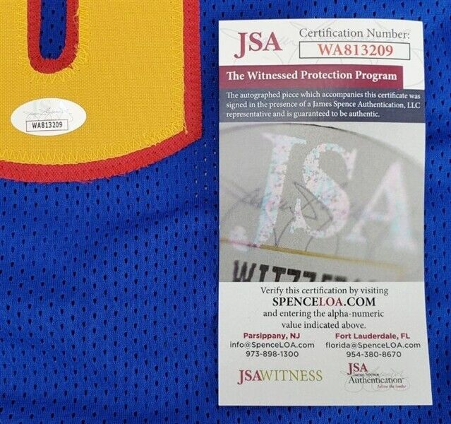 Christian Braun Signed Denver Nuggets Mile High City Jersey (JSA COA) 2023 Champ