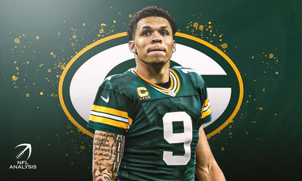 Christian Watson Signed Green Bay Packers Color Rush Jersey (Beckett) Receiver