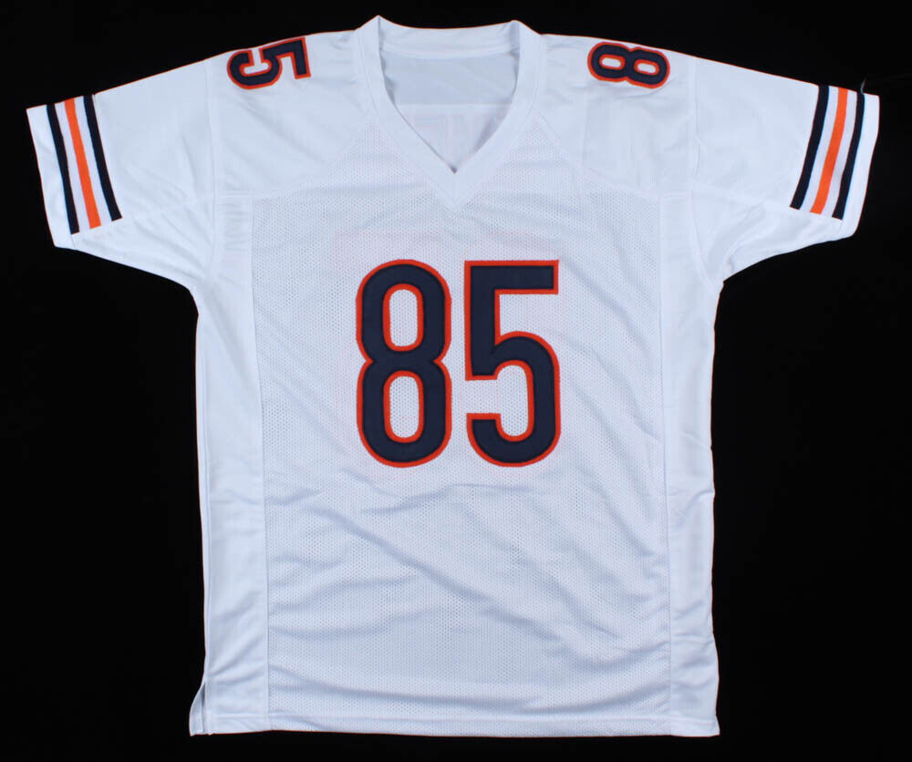 Cole Kmet Signed Bears Jersey (Beckett COA) Chicago's 1st Rnd Draft Pk 2020 T.E.