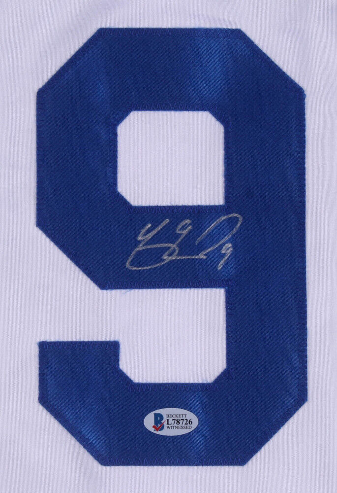 Yasmani Grandal Signed Los Angeles Dodgers Jersey (Beckett) 2015 AllStar Catcher