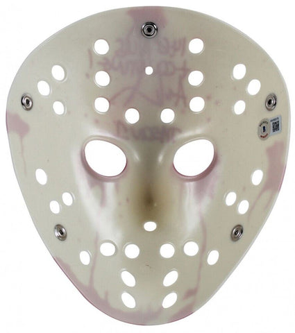 Ari Lehman Signed "Friday the 13th" Jason Mask Inscribed "Jason 1" (Beckett)
