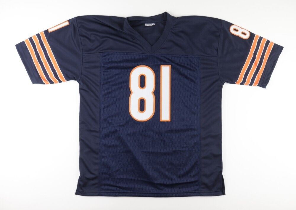 Bobby Engram Signed Bears Jersey (JSA COA) Chicago 1996 2nd Round Pk/ Penn State
