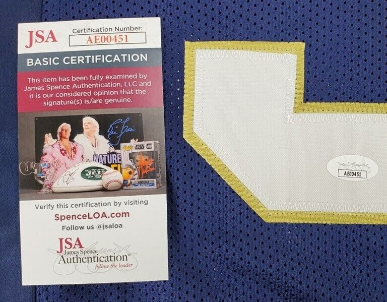 Quenton Nelson Signed Notre Dame Fighting Irish Jersey (JSA COA) Colts Off. Line