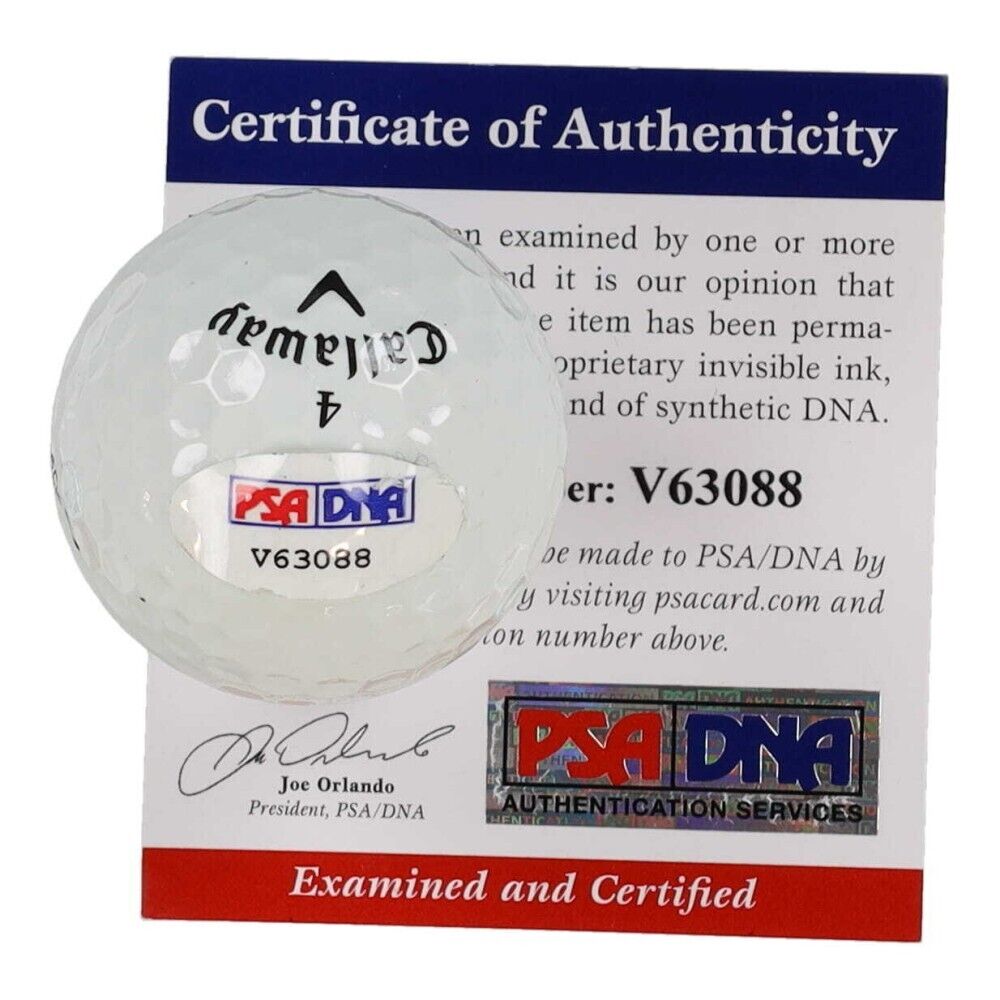 Jim Furyk Signed Golf Ball Inscribed "9-13-13" (PSA COA) 2003 US Open Winner