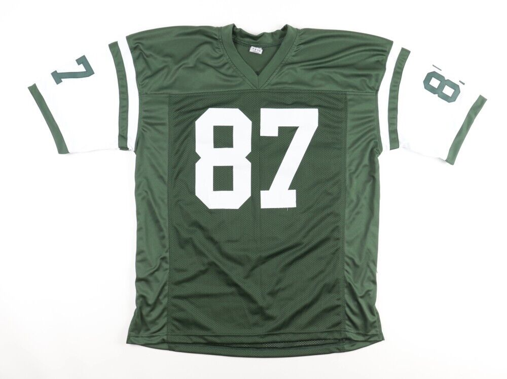 Laveranues Coles Signed New York Jet Jersey (Steiner) Pro Bowl Wide Receiver