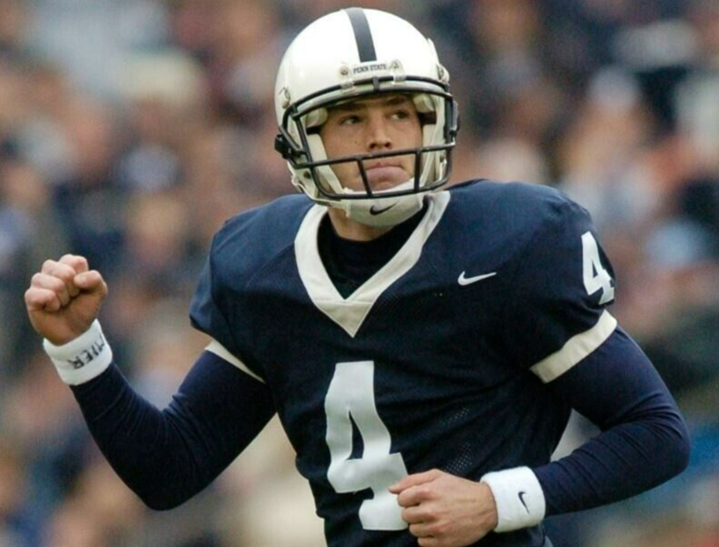 Robbie Gould Signed Jersey (Beckett) Signed Penn State Jersey (Beckett) Kicker