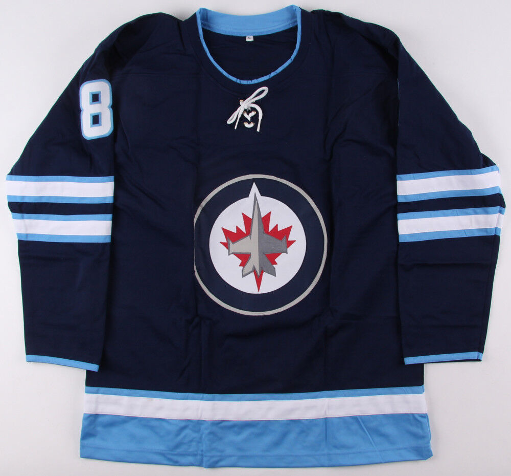 Jacob Trouba Signed Winnipeg Jets Jersey (Beckett) 9th Overall Pick 2012 Draft