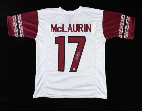 Terry McLaurin Signed Washington Commanders Jersey (Beckett) Redskin W –