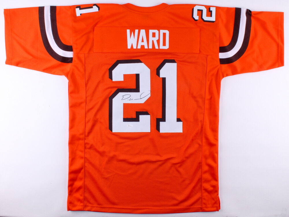 Denzel Ward Signed Browns Jersey (JSA COA) #4 Overall pick 2018 NFL Draft