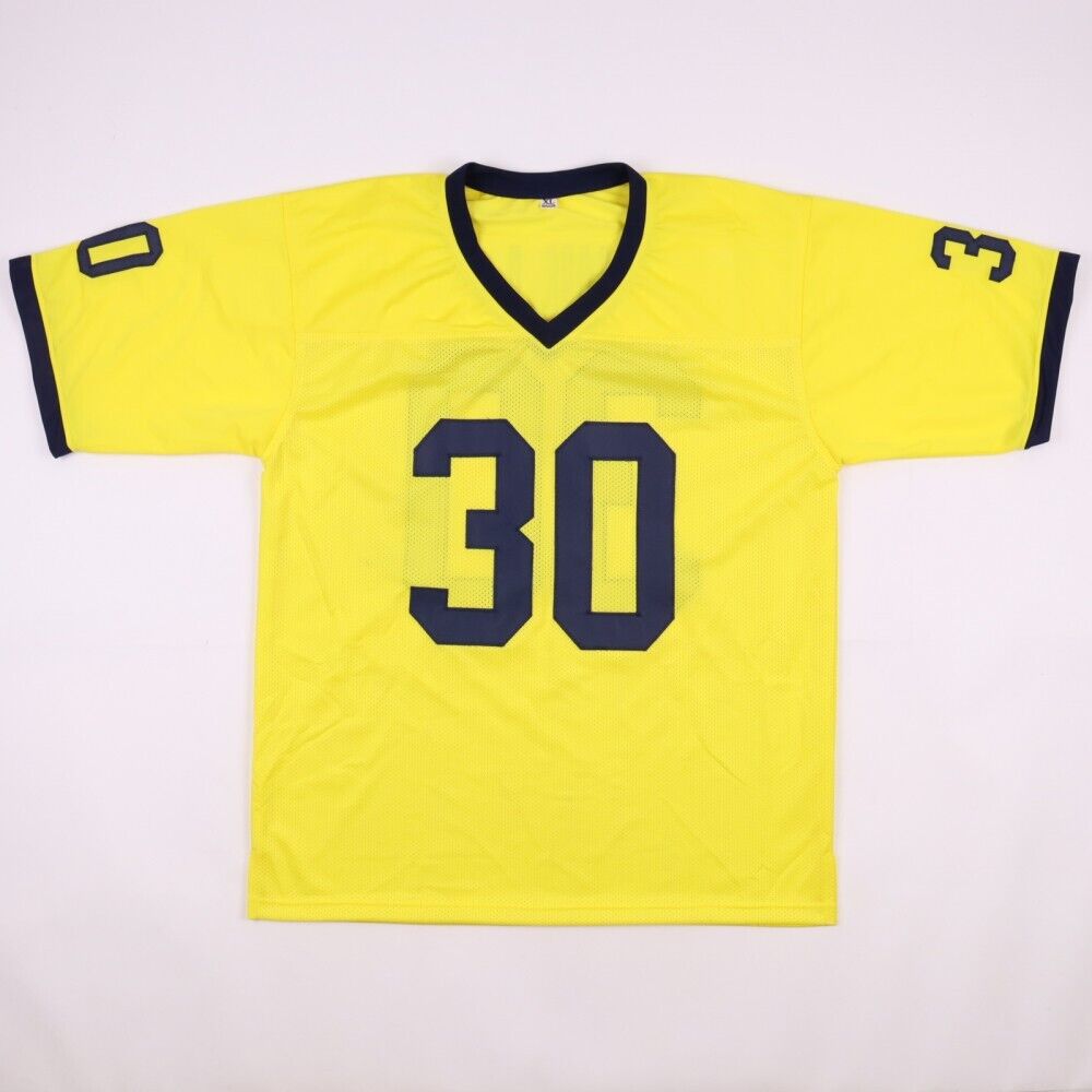 Daxton Hill Signed Michigan Wolverines Jersey (Beckett) Bengals 2022 1st Rnd Pck