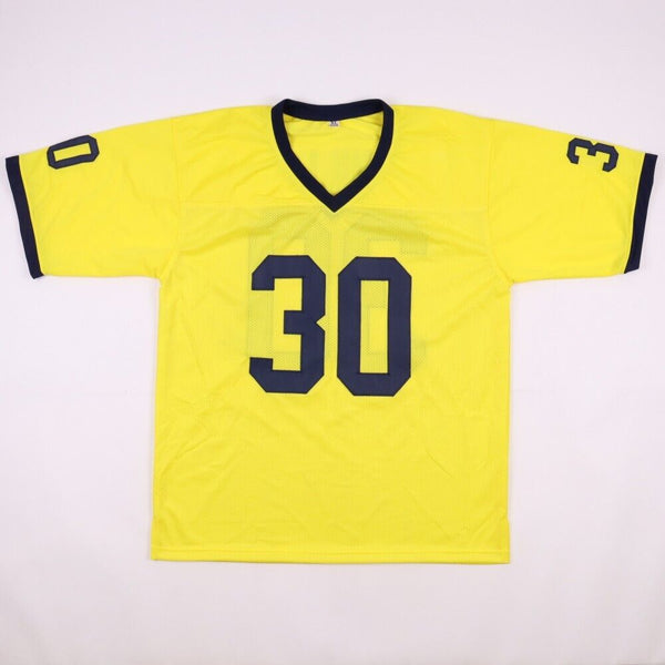 Daxton Hill Signed Michigan Wolverines Jersey (Beckett) Bengals 2022 1st  Rnd Pck