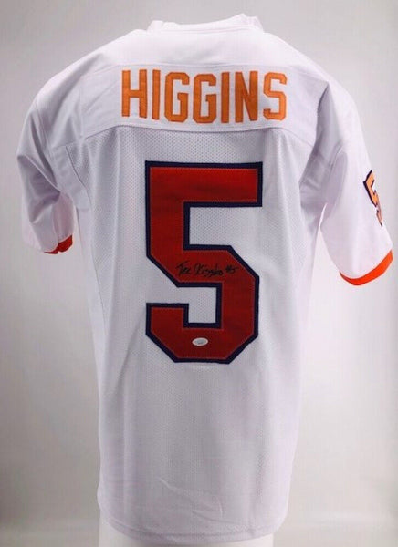 TEE HIGGINS Autographed Auto Jersey Cincinnati Bengals Home Black JSA COA