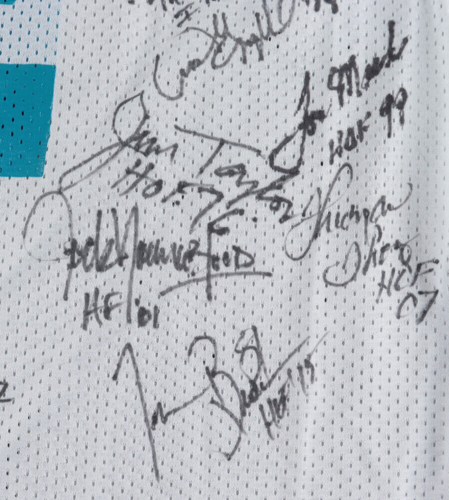 Hall Of Fame Raymond Berry Practice Jersey Signed 18 NFL Hall of Famers see list