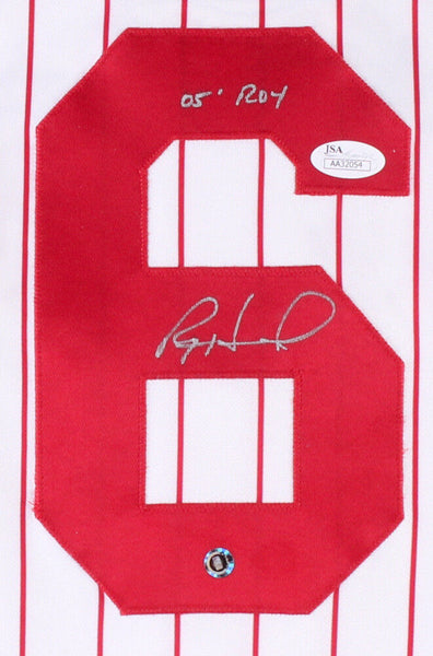 Ryan Howard Signed Philadelphia Phillies Throwback Jersey (JSA COA) 20 –