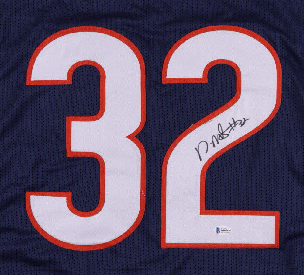 David Montgomery Signed Chicago Bears Jersey (Beckett COA) Iowa State R.B
