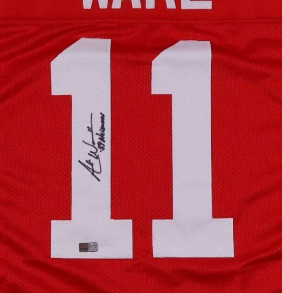 Andre Ware Signed Houston Cougars Jersey Inscribed "'89 Heisman" (TriStar) Q.B.